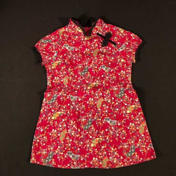 SF Blues Other - Floral Qipoa 4T Toddler Dress